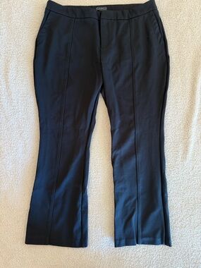 Eloquii Black Boot Cut Dress Pants